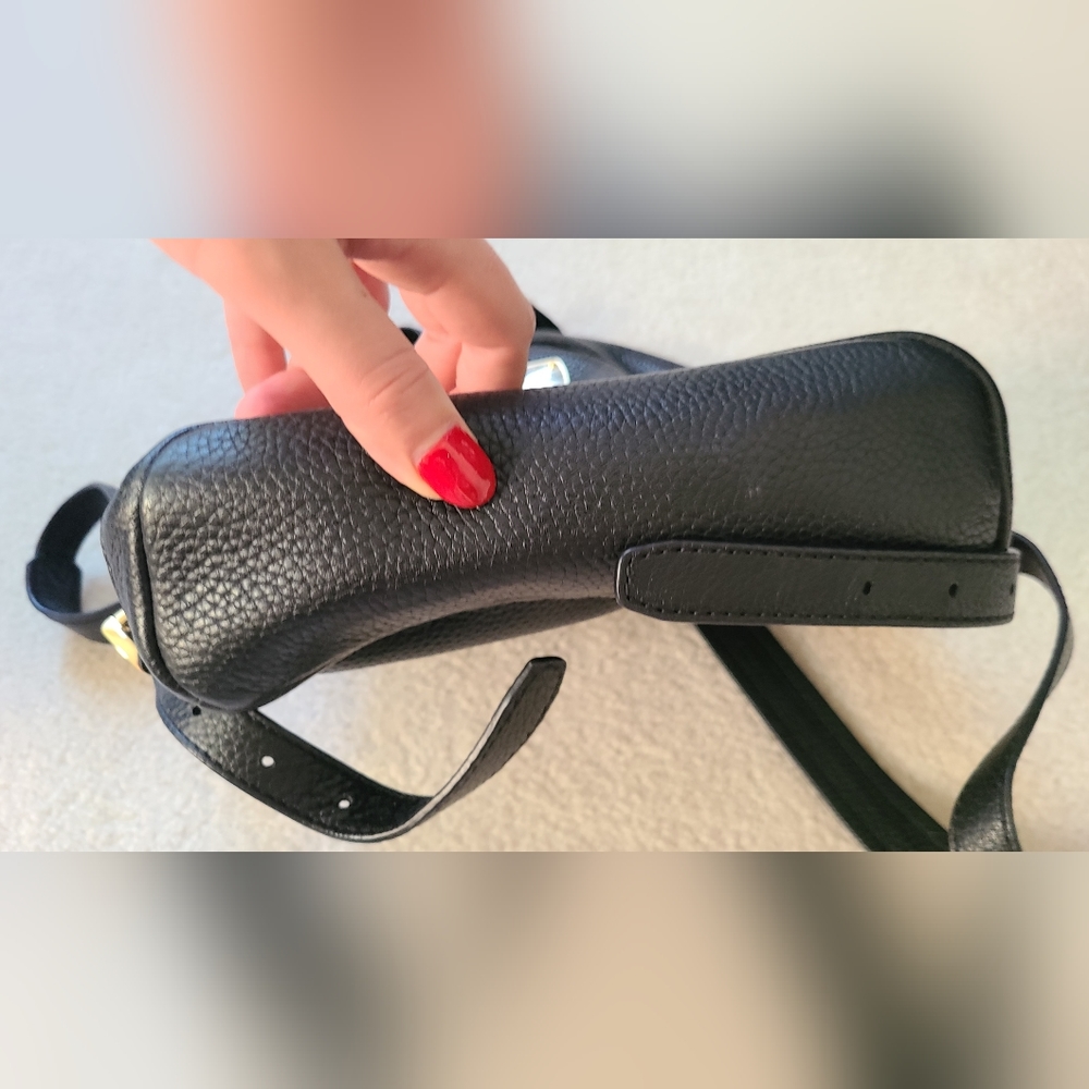 Michael Kors MK Designer Rhea Small designer Studded backpack black gold - Picture 6 of 7